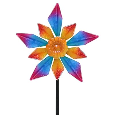 10" Small Metal Wind Spinner for Garden, 48...