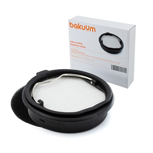 BAKUUM Filtro para Conga Rockstar 900 | 1500 | 1600 | 1700 | 2000 | 2500 | 3000. Versiones: X-treme | Advance | Ultimate | Titanium | Ergowet | Ergoflex (NO VALIDO para 1500 Horizon |1500 Ray)