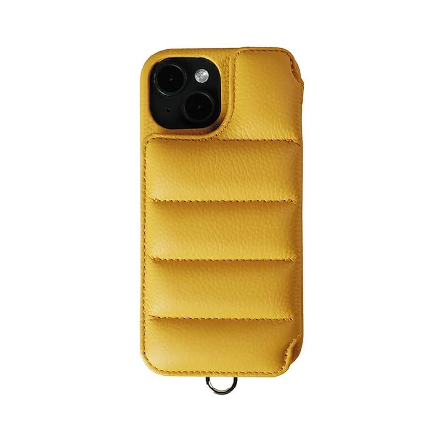 Amazon.co.jp: DEMIU デミュウ BALLON iPhone15 サフラン