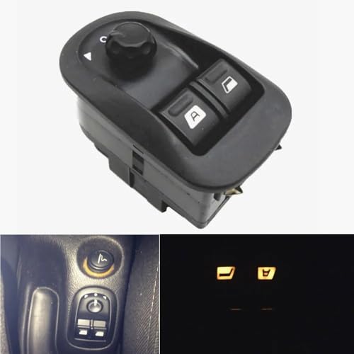 Bouton levage vitre électrique Peugeot remplacement commande miroir cabine - 2