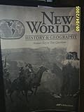 New World History and Geography (Answer Key to Text Questions)