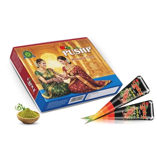 Mehandi Cone Black Rapper (Pack of 12) Mehndi Cones | Bridal Henn...