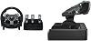 Logitech G G920 Driving Force Racing Wheel and Floor Pedals, Real Force Feedback & Saitek X52 Pro Flight 3M System with Metal Part Gas Control and Simulation Joystick, LCD Display