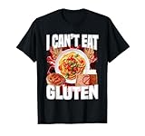 Photo Gallery non posso mangiare glutine divertente intolleranza al glutine maglietta Photo Gallery non posso mangiare glutine divertente intolleranza al glutine maglietta