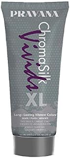 Pravana Chromasilk Vivids XL Long Lasting Vibrant Color 8.45oz (SILVER)