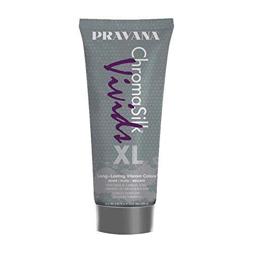 Pravana Chromasilk Vivids XL Long Lasting Vibrant Color 8.45oz (SILVER)