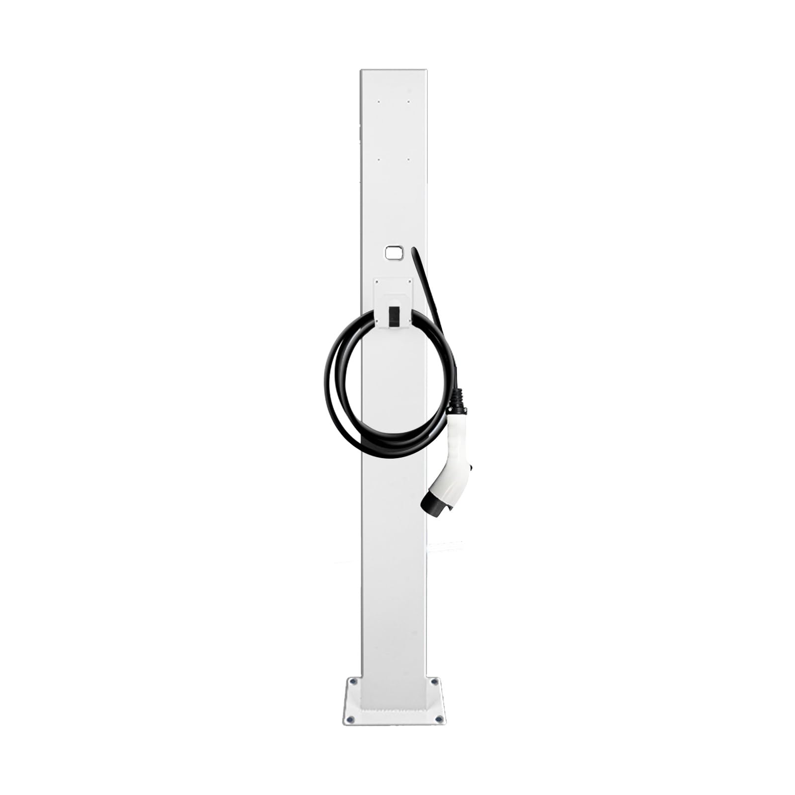 Genérico Estación de Carga para vehículos eléctricos al Aire Libre, Cargador de Pedestal para vehículos eléctricos, Soporte de Pared Universal, Soporte de Suelo, diseño Resistente a la Intemperie par