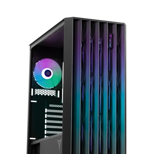 Caja para PC Gaming Mid-Tower chasis ordenador sobremesa con rejilla Phoenix Yeyian 7