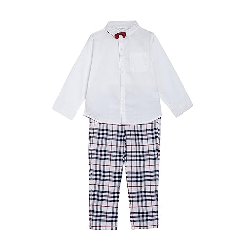 Image of miniklub Boys TOP AND KNIT BOTTOM