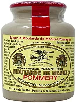 Pommery Meaux Mustard Stone Jar, 8.8-Ounce