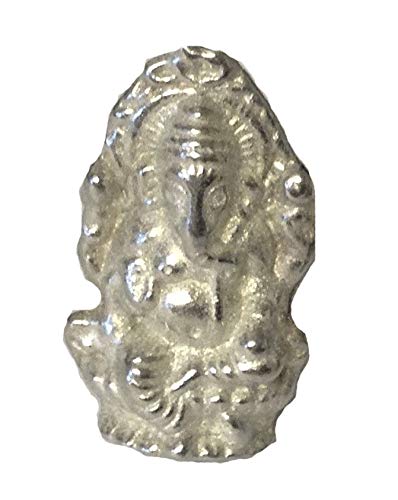 Ganesh FT71 Broche en étain anglais massif fin 1,5 x 2,7 cm