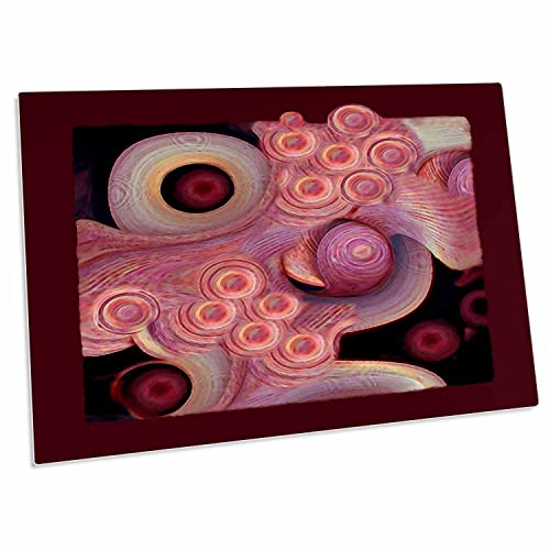 3dRose abstract desk pad 23 x 16 pulgadas 0.08 pulg