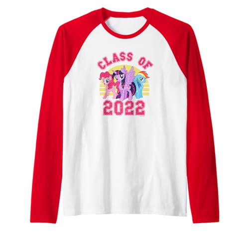 My Little Pony Graduation Class of 2022 cadeau de diplôme t-shirt baseball nostalgique