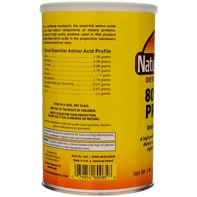 Protein Powder 80% Soy Isolate 1 lb Pwdr