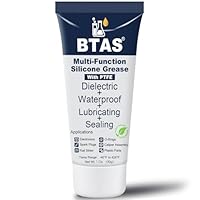 BTAS Dielektrisches Silikonfett für Elektrische Steckverbindungen – Geeignet für Automobil, Zündkerzen & Batterieklemmen – 29,6 ml (1 oz)