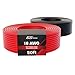 18 AWG (American Wire Gauge) CCA Primary Wire | 50 ft Red & Black | Also Available in 14 & 16 Ga