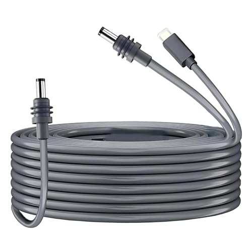 Fdit Red de Enchufe de Cable Cable 18awg y Enchufe de CC para una Antena Mini Escala de Conexión Estable Eficiente para Automóviles Al Aire Libre 10 Pies