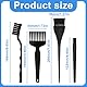 SGERUFZ 4 Pcs PC Cleaning Kit, Dust Brush, Cleaning Brush, Keyboard Cleaning, Nylon Brushes, Plastic Antistatic ESD Brush for Cleaning PC, Keyboard, Conductive Floor, Circuit Board, Motherboards