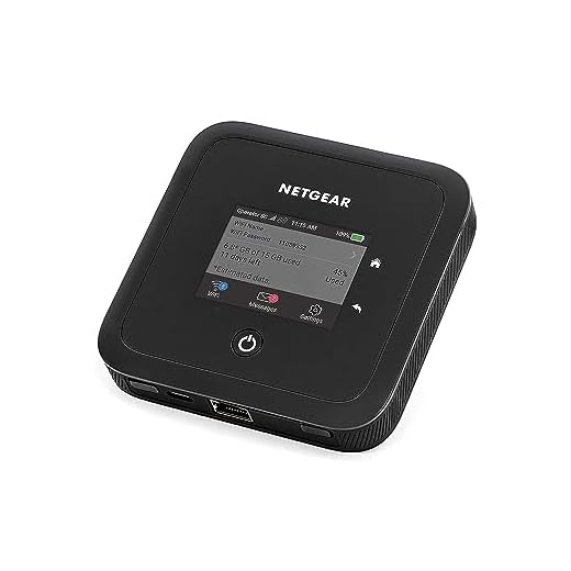 NETGEAR Nighthawk M5 5G Mobile Hotspot with WiFi 6 (MR5200) Ultrafast 5G Wireless Hotspot Router | Works Best with AT&T and T-Mobile | Connects Up to 32 Devices | Secure Wireless Network Anywhere