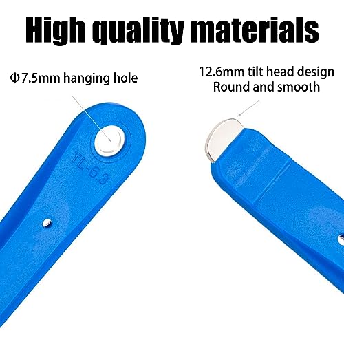 MiOYOOW 2PCS Tyre Levers, Bicycle Tire Repair Tool with Ergonomic Design for Mountain Bikes Road Bikes - Image 3