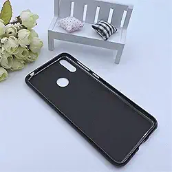 Kit Capa E Pel�cula Para Motorola Moto One Vision Com Tela De 6.3Polegadas Capinha Transparente Clear Ultra Fina e Pel�cula De Vidro Temperado - Danet (Preto fum�)