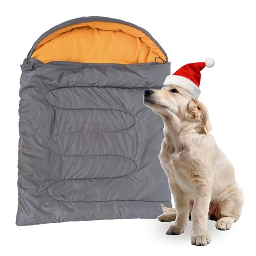 GeerDuo Dog Sleeping Bag Waterproof Warm Packable Dog Bed Mat