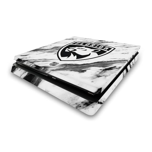 Vinyle Florida Panthers PS4 Slim autocollant de jeu peau marbre Head Case Designs PlayStation 4