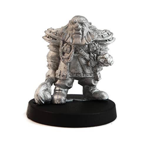 Stonehaven Dwarf Cleric Miniature Figure (For 28Mm Scale Table Top War Games) - Made In Usa #TOP22