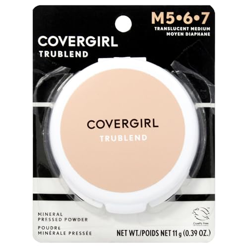 Covergirl Trublend Pressed Powder, 004 Translucent Medium , 0.39 ...