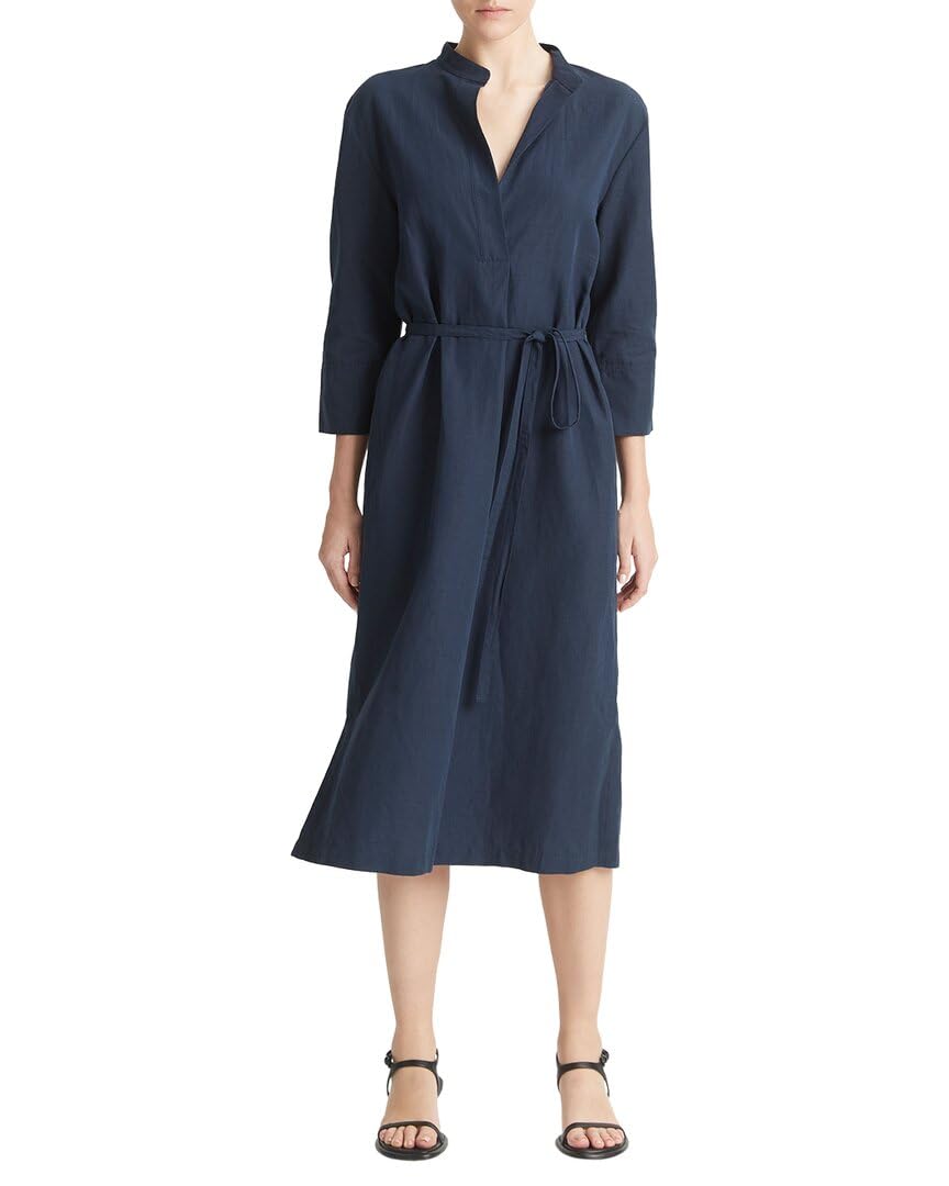 Robe pull à col rond pour femme Vince mode hiver chic