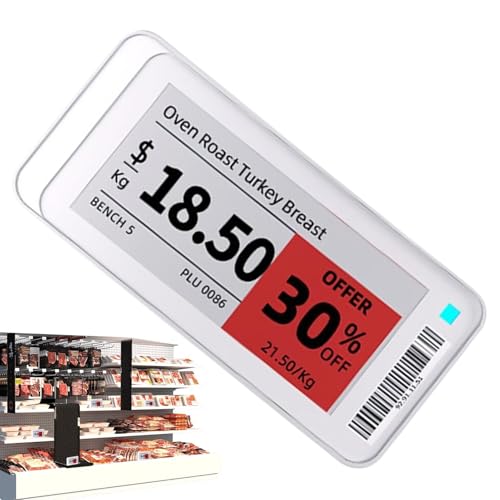Écran à encre électronique et enseignes étanches pour magasin et bureaux