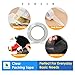 DowDew Clear Packing Tape, Heavy Duty Packaging Tape 1.88 inch x 55 Yards Refill Roll for Shipping Mailing Moving [Ultra Strong - Super Thick] (3 Rolls / 165 Total Yards)