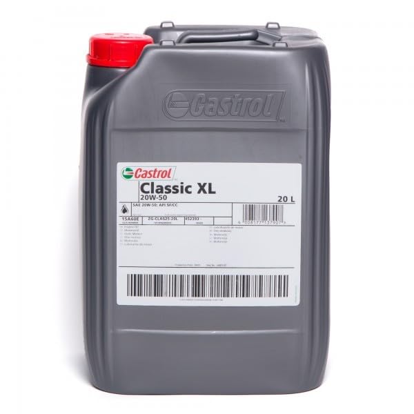Castrol 1925/2801 XL 20W50 Motoröl, 20L Volumen