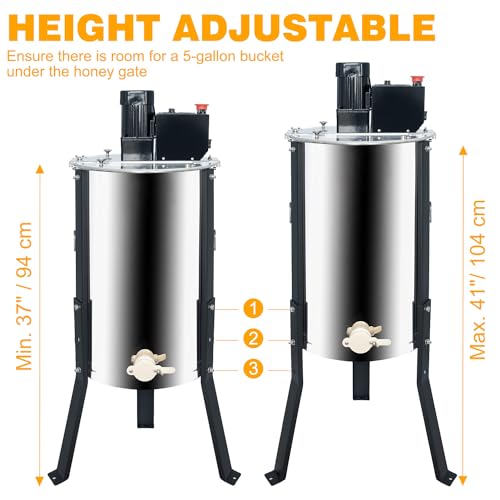 Honey Lake 3F-ELE EXTRACTOR 3 Frame Electric Honey Extractor thumb #6