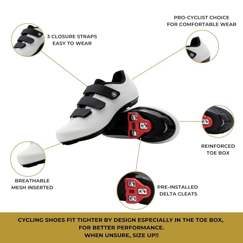 Image of Tommaso Pista Peloton Shoes for Women - Ready to Ride with Pre-Installed Delta Cleats for Indoor Bikes & Cycles - Explore Variety Cycling Shoes & Bike Accessories