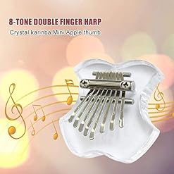 Générique Mini Doigt Kalimba Pouce Piano Mini Cristal Kalimba 8 Touches Pouce Doigt Piano Transparent Instrument Musique… - Les Beatles, Paul McCartney, John Lennon, RIngo Starr, George Harrison Générique Mini Doigt Kalimba Pouce Piano Mini Cristal Kalimba 8 Touches Pouce Doigt Piano Transparent Instrument Musique… – Image 4