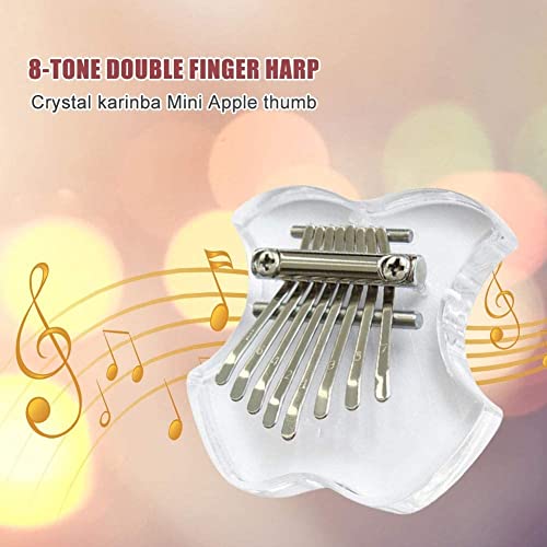 Générique Mini Doigt Kalimba Pouce Piano Mini Cristal Kalimba 8 Touches Pouce Doigt Piano Transparent Instrument Musique… - Les Beatles, Paul McCartney, John Lennon, RIngo Starr, George Harrison Générique Mini Doigt Kalimba Pouce Piano Mini Cristal Kalimba 8 Touches Pouce Doigt Piano Transparent Instrument Musique… – Image 5