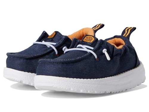 HEYDUDE �j�����p �q�� Lil Dudes �X���b�|�� �N���V�b�N (����/�c��) ���[�t�@�[, �l�C�r�[�u���U�[, 3 Infant