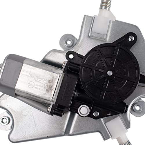 Image of TRQ Front Driver Side Power Window Motor and Regulator Assembly with Direct to Glass Mount Power Compatible with 2006-2007 Jeep Liberty