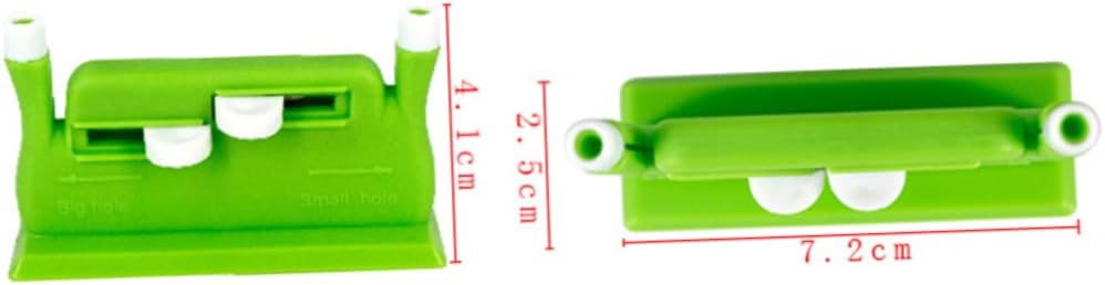 Hohopeti 2sets Needle Threading Machine for Embroidery Plastic Threader for Twin Needles and DIY Sewing Projects