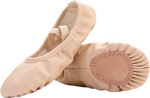 JIASUQI Zapatillas antideslizantes de baile para mujer 5 Reino Unido (UE 37.5) Beige