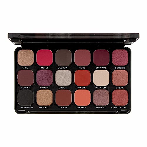 Revolution Haunted House Eye Shadow Palette 18 x 1.1g - Image 4