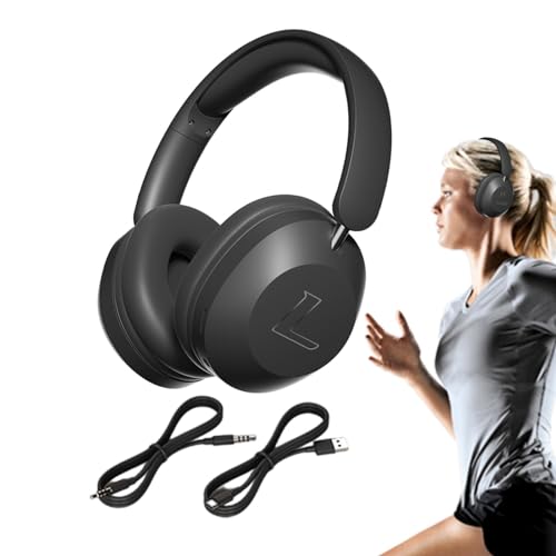 Casque stéréo HiFi Bluetooth longue durée de lecture avec réduction de bruit active