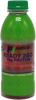 Performance Inspired Nutrition Ready 2Go Protein - Gluten Free - 16 fl oz - Protein Water - 6 count case - Watermelon BLAST