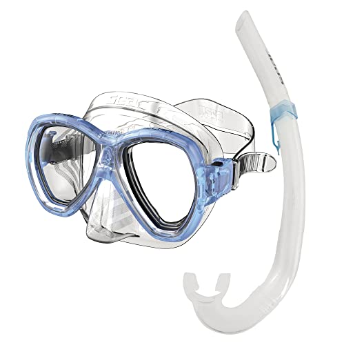 Set Ischia masque et tuba de randonnée aquatique pour adulte et adolescent