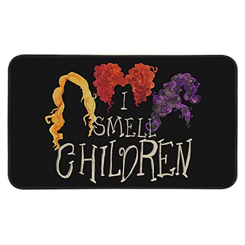 Halloween I Smell Children Decorative Doormat 17 X 29 Inch, Non-Slip And Washable Seasonal Welcome Rugs For Indoor Outdoor Dm030 #TOP9