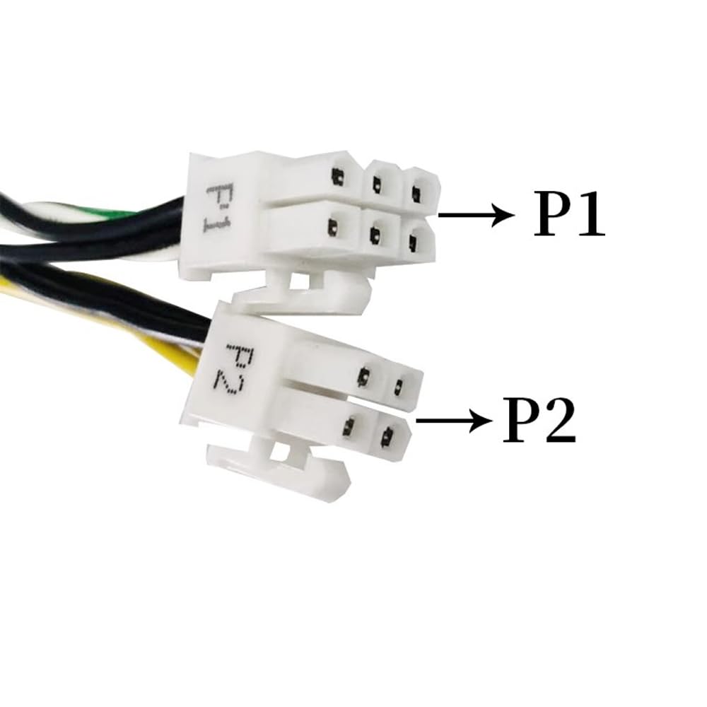 Computer-Netzteil-Transformator, 6-polig+4-polig, 240 W, für Modell AC240NM-00, AC240AM-01, L240ES-00,L240AM-02,B240AM-02,H240AS-02, für Dell 3050, 3060,3070,5050 7050 7070 MT 3650 3668 3660