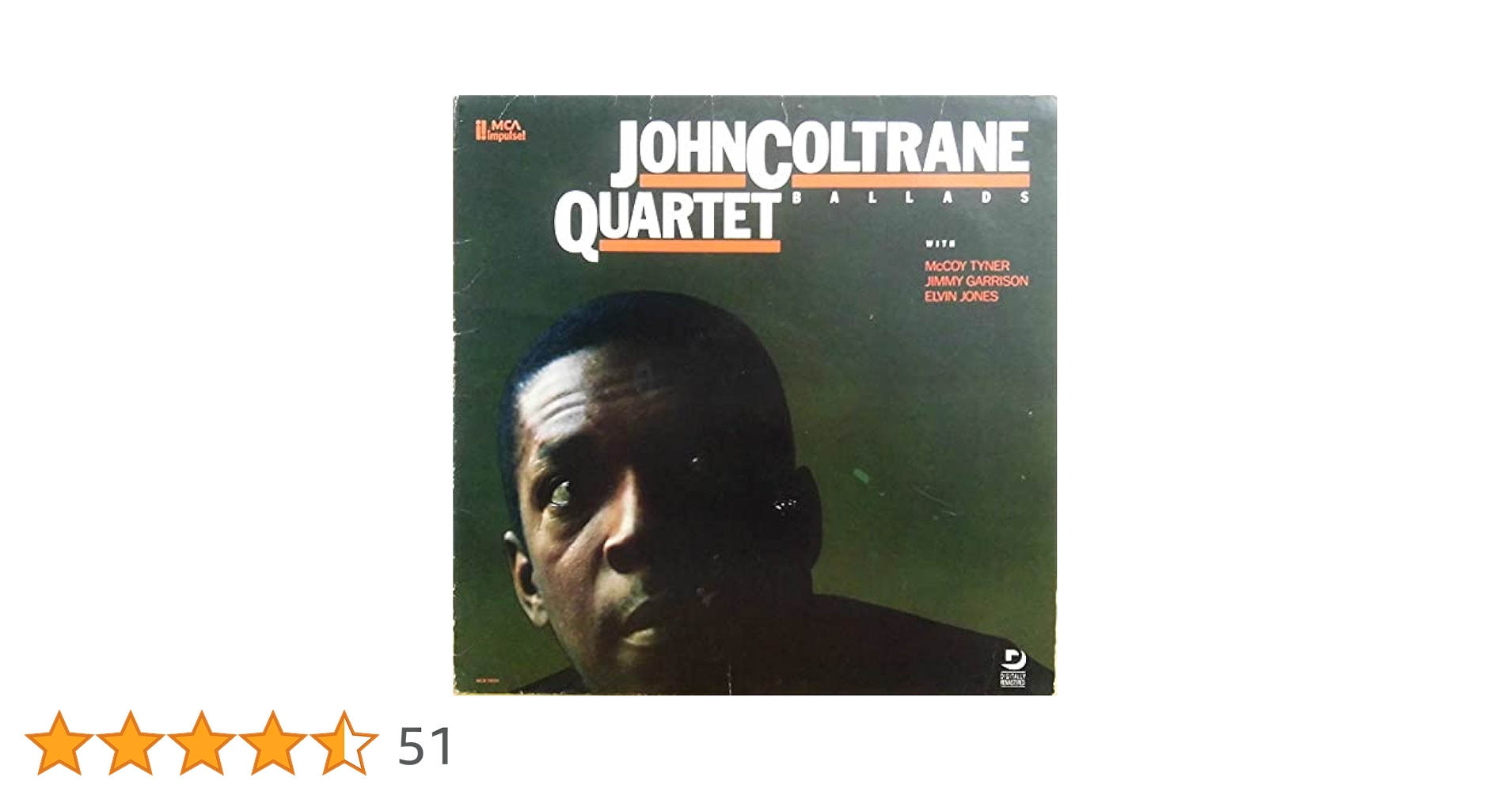 Amazon | Ballads / John Coltrane Quartet [Vinyl LP] | ジョン