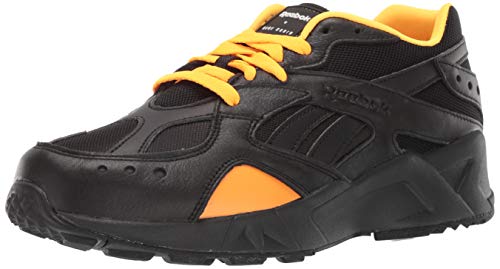 Reebok Aztrek, Scarpe da Ginnastica Unisex-Adulto, Gigi-Black/Solar Gold/Cha, 36.5 EU