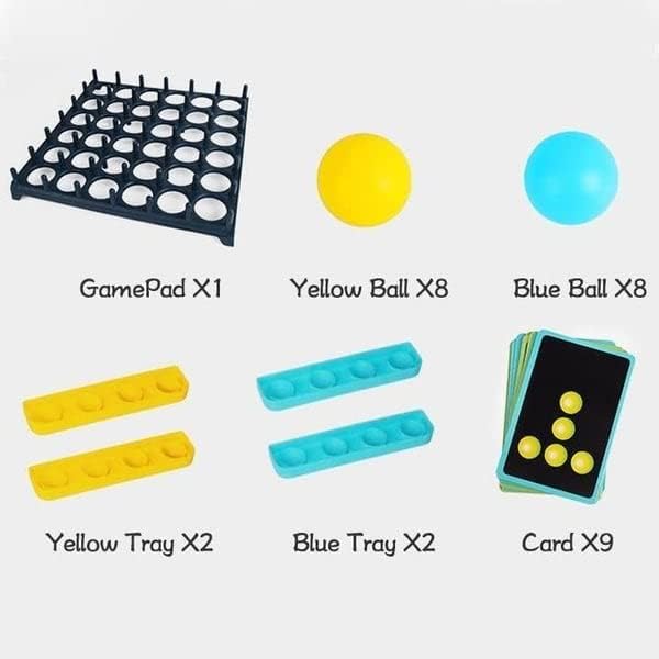 Jumping Ball Table Game Bounce Off Party Game,Funny Jumping Ball Tabletop Game,Bounce Off Party Game and Jumping Ball Tabletop Game Toys Desktop Activate Bouncing Ball for Family